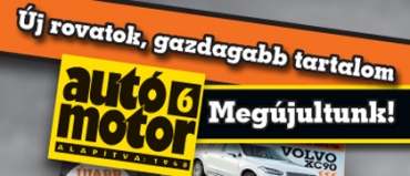 Plusz tartalommal és megújult layouttal erősít az Autó-Motor